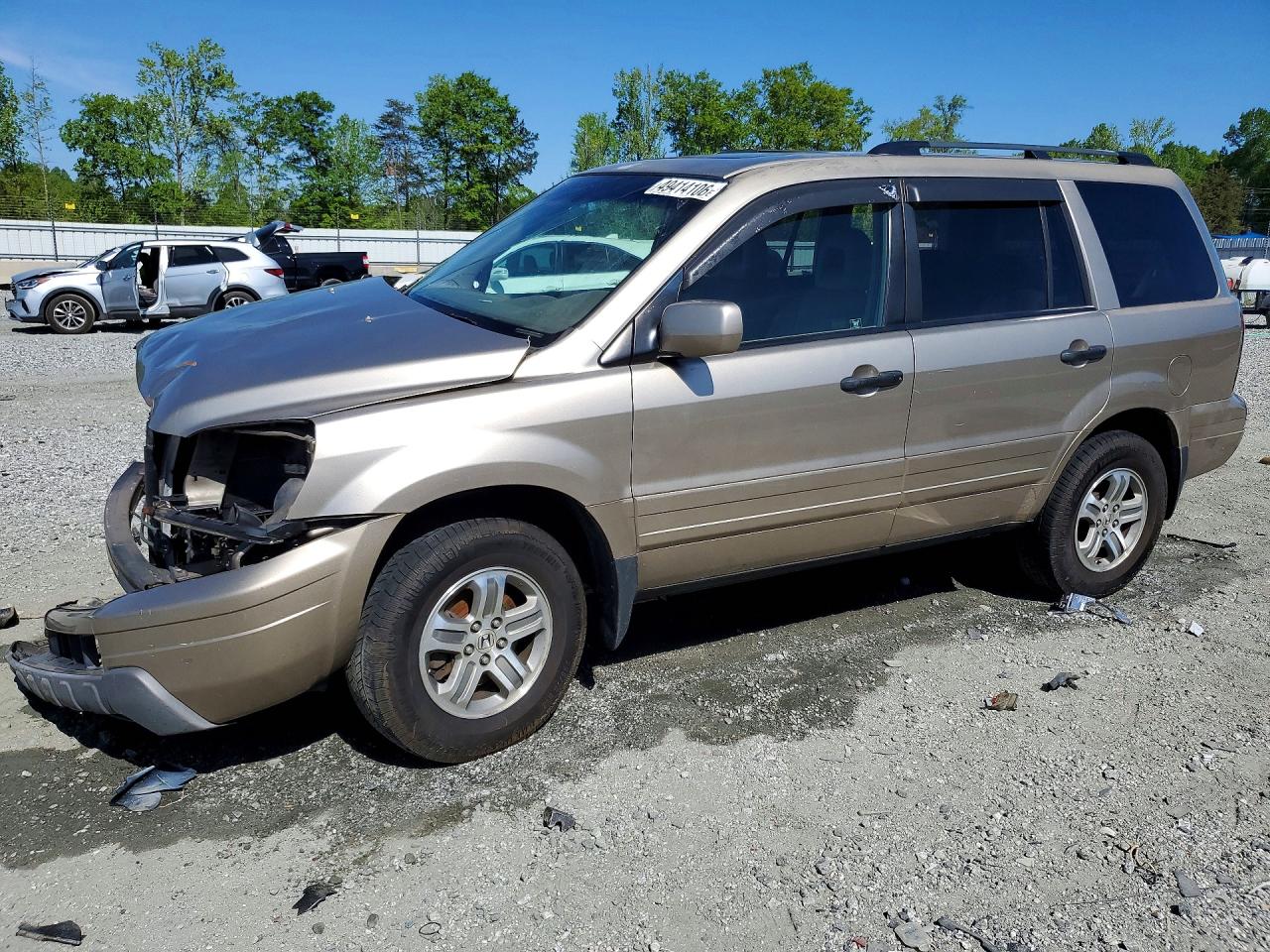 2005 HONDA PILOT EXL | 5FNYF185X5B048220 | UPCARS