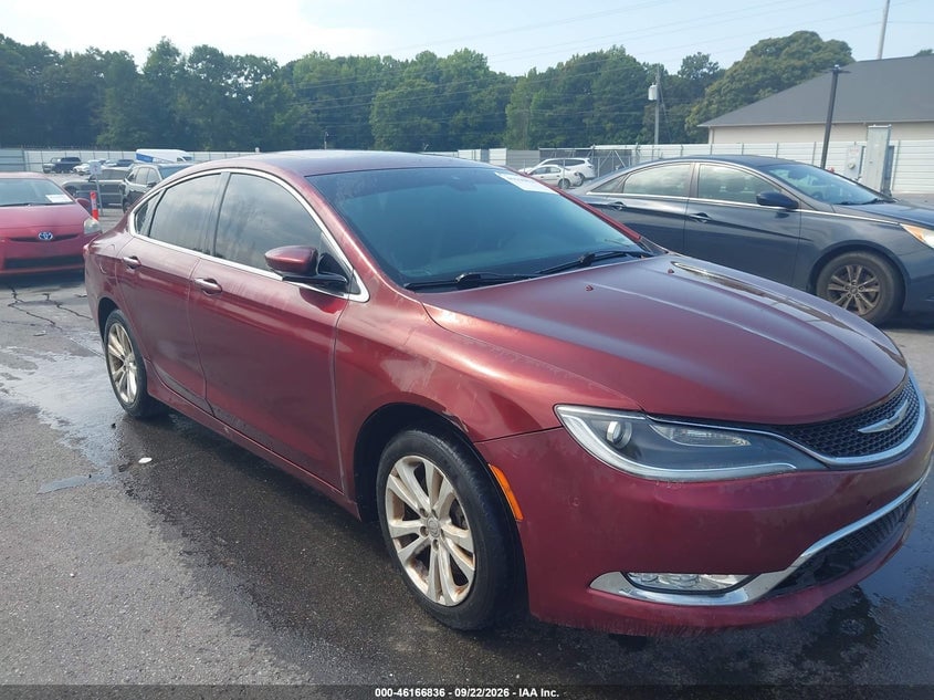 2016 CHRYSLER 200 C | 1C3CCCCG9GN176948 | UPCARS