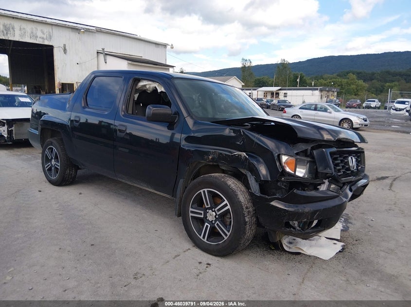 2013 HONDA RIDGELINE SPORT | 5FPYK1F76DB016404 | UPCARS