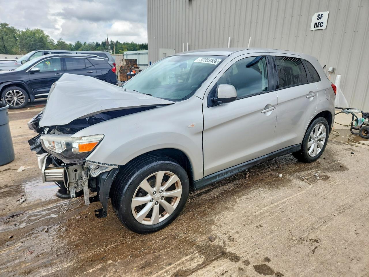 2013 MITSUBISHI OUTLANDER ES | 4A4AR3AU3DE004817 | UPCARS