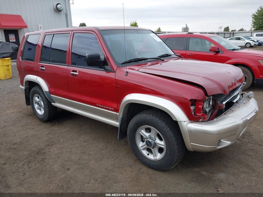 1999 ISUZU TROOPER S | JACDJ58X7X7925078 | UPCARS