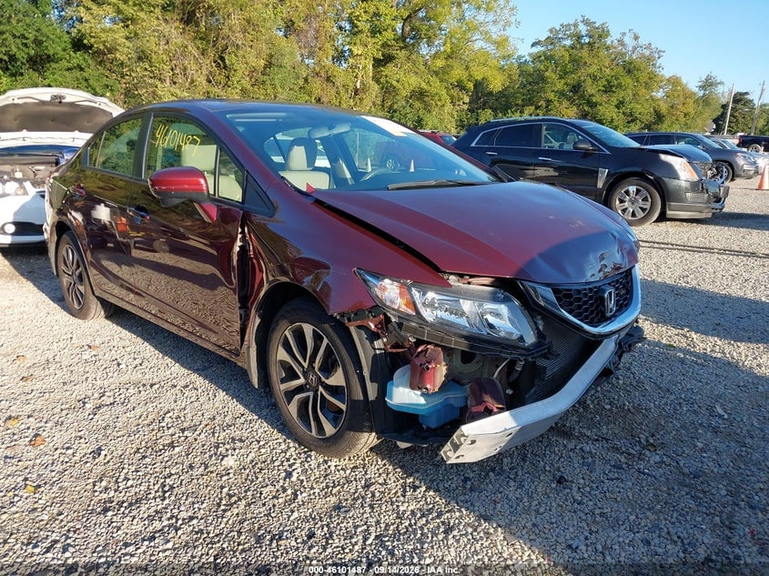 2014 HONDA CIVIC EX | 19XFB2F88EE034375 | UPCARS