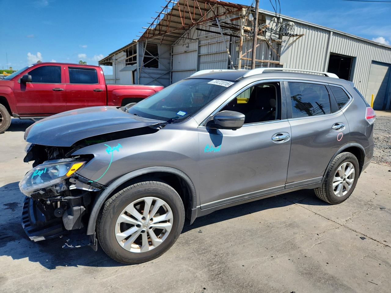 2016 NISSAN ROGUE SV | KNMAT2MT0GP737339 | UPCARS