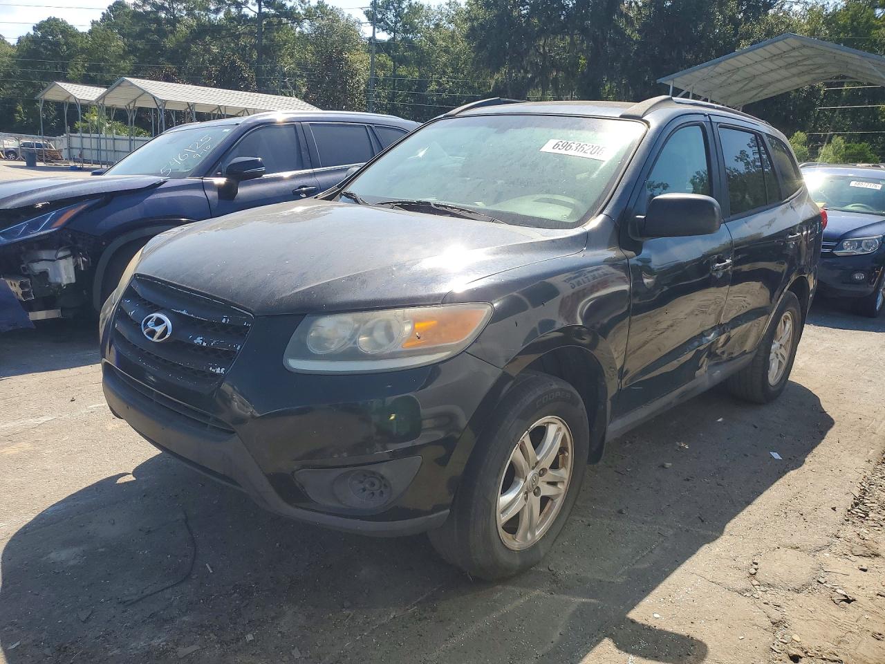 2012 HYUNDAI SANTA FE GLS | 5XYZGDAB0CG099296 | UPCARS