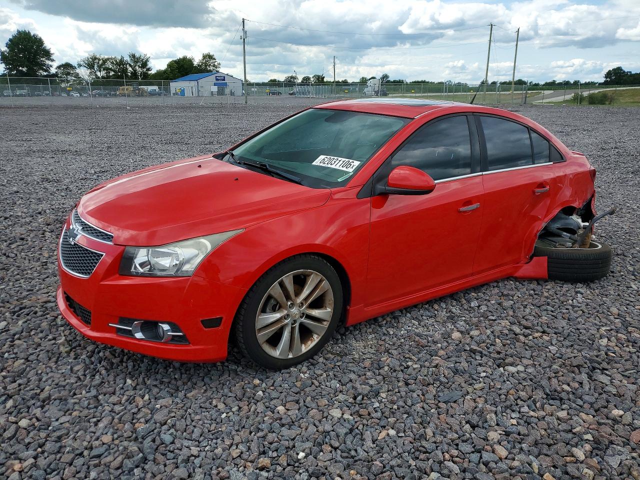 2014 CHEVROLET CRUZE LTZ | 1G1PG5SB1E7281786 | UPCARS