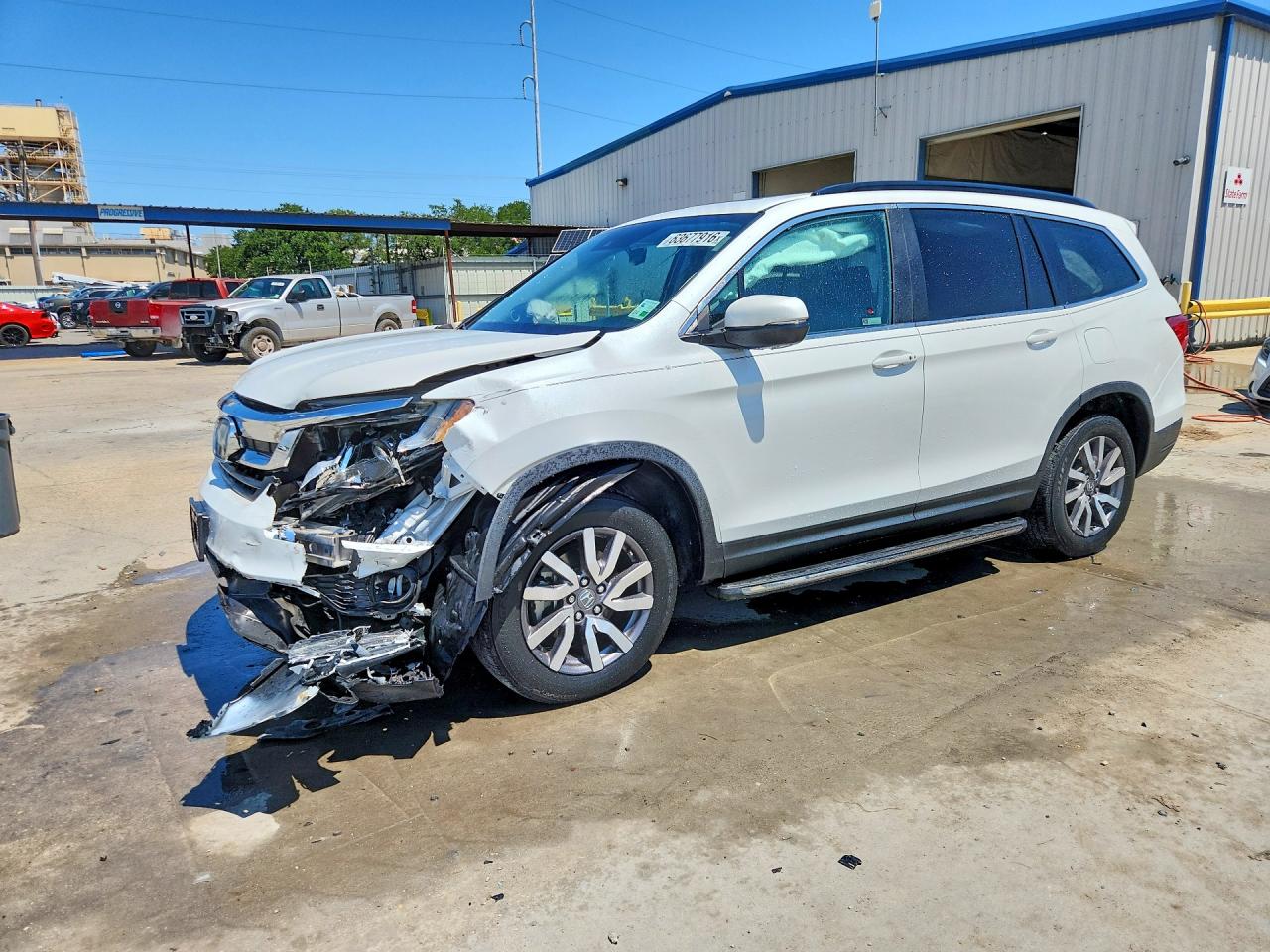 2021 HONDA PILOT EXL | 5FNYF5H57MB026875 | UPCARS