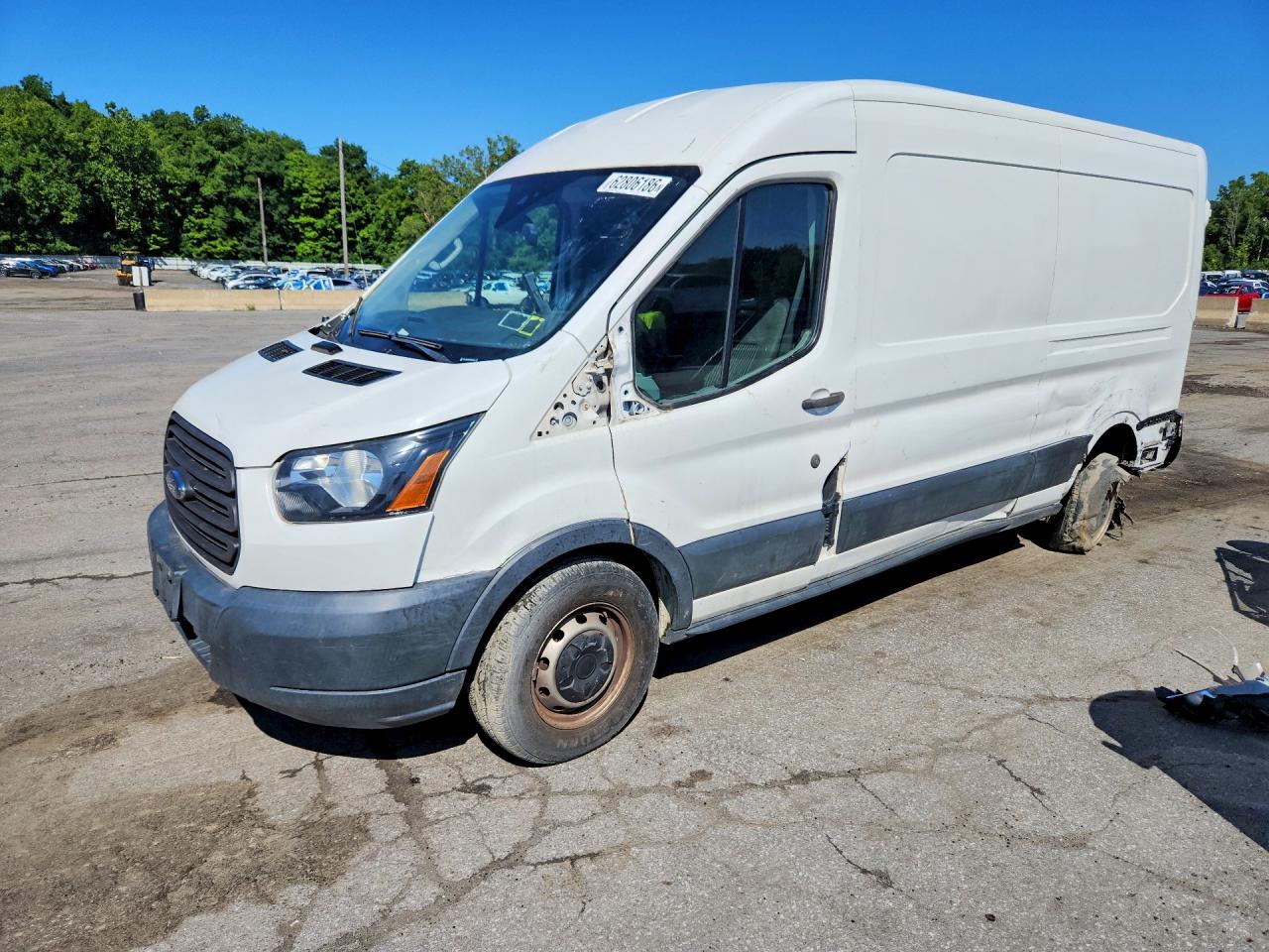 2017 FORD TRANSIT DELIVERY VAN | 1FTYR2CM1HKB30744 | UPCARS
