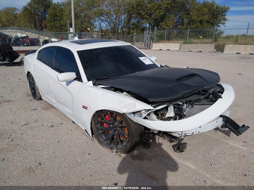 2019 DODGE CHARGER SCAT PACK RWD | 2C3CDXGJ6KH734525 | UPCARS