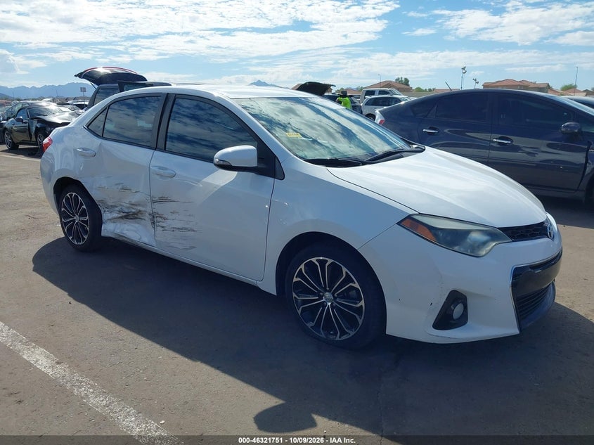 2014 TOYOTA COROLLA S PLUS | 2T1BURHE1EC126141 | UPCARS