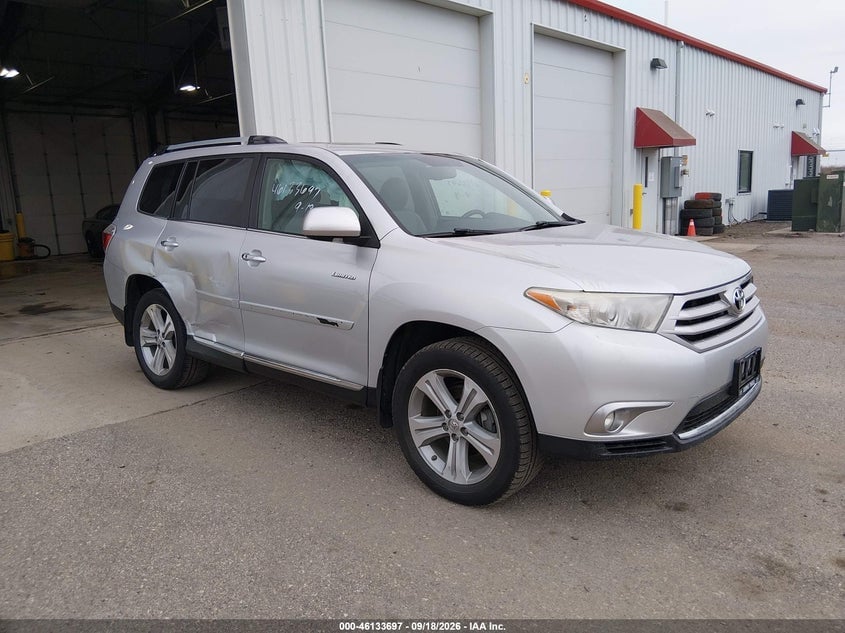 2012 TOYOTA HIGHLANDER LIMITED V6 | 5TDDK3EH3CS111056 | UPCARS