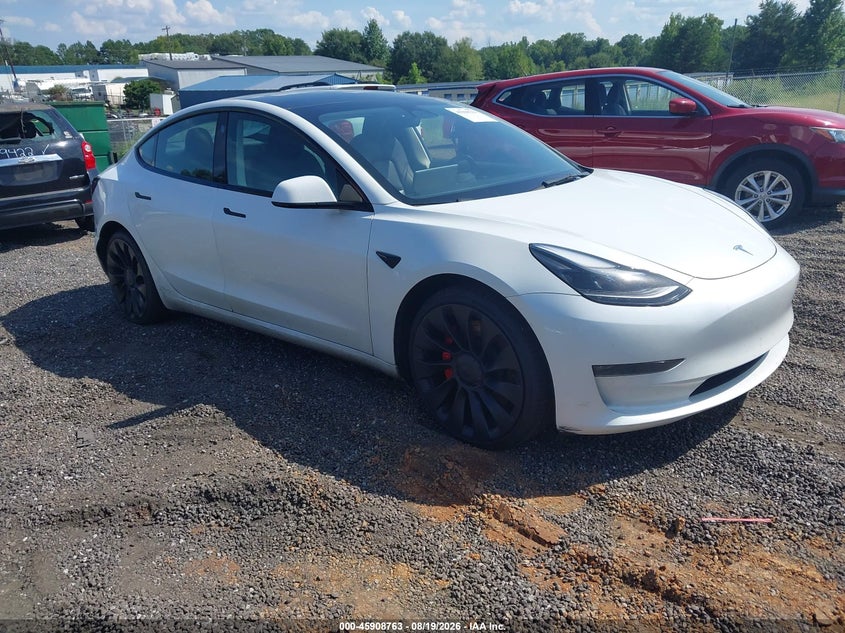 2023 TESLA MODEL 3 PERFORMANCE DUAL MOTOR ALL-WHEEL DRIVE | 5YJ3E1EC7PF420843 | UPCARS