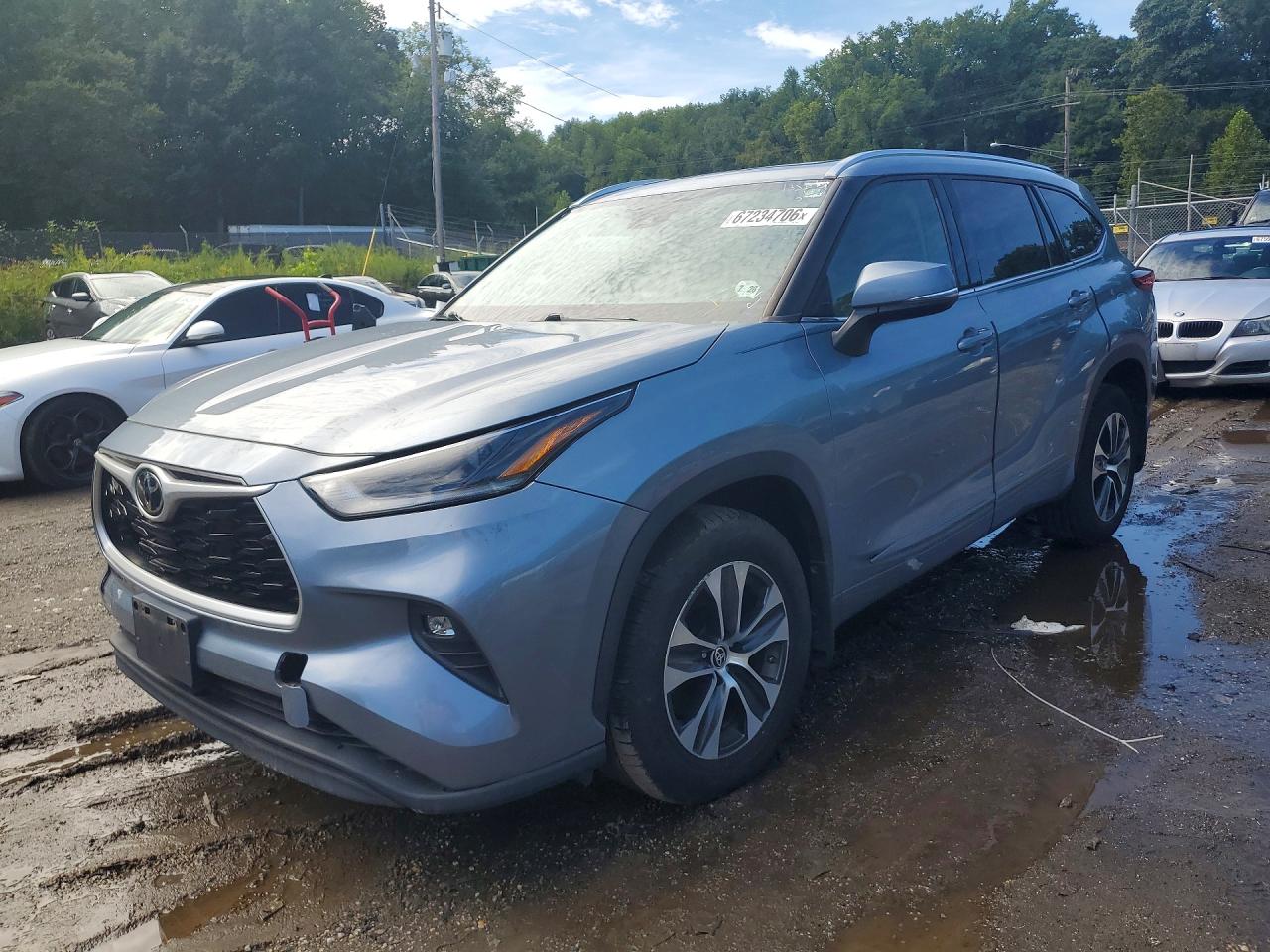 2021 TOYOTA HIGHLANDER XLE | 5TDHZRBH2MS133619 | UPCARS