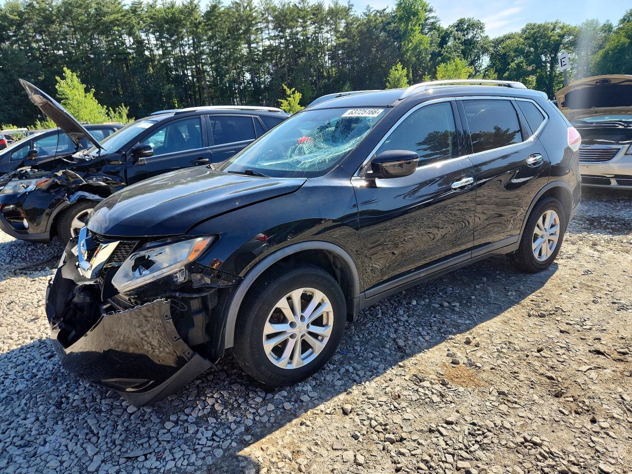 2016 NISSAN ROGUE SV | KNMAT2MV9GP647298 | UPCARS