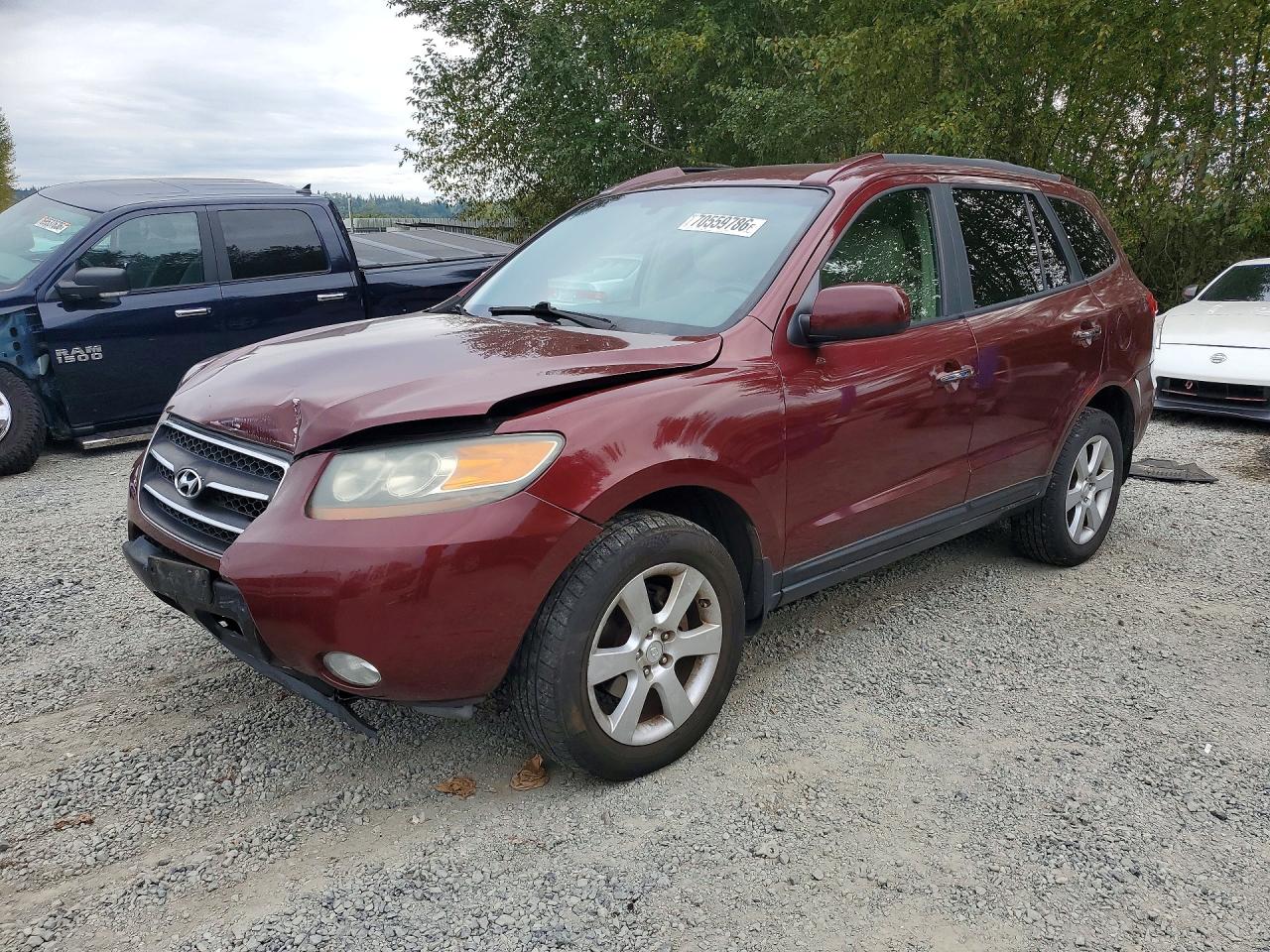 2007 HYUNDAI SANTA FE SE | 5NMSH73E07H011852 | UPCARS