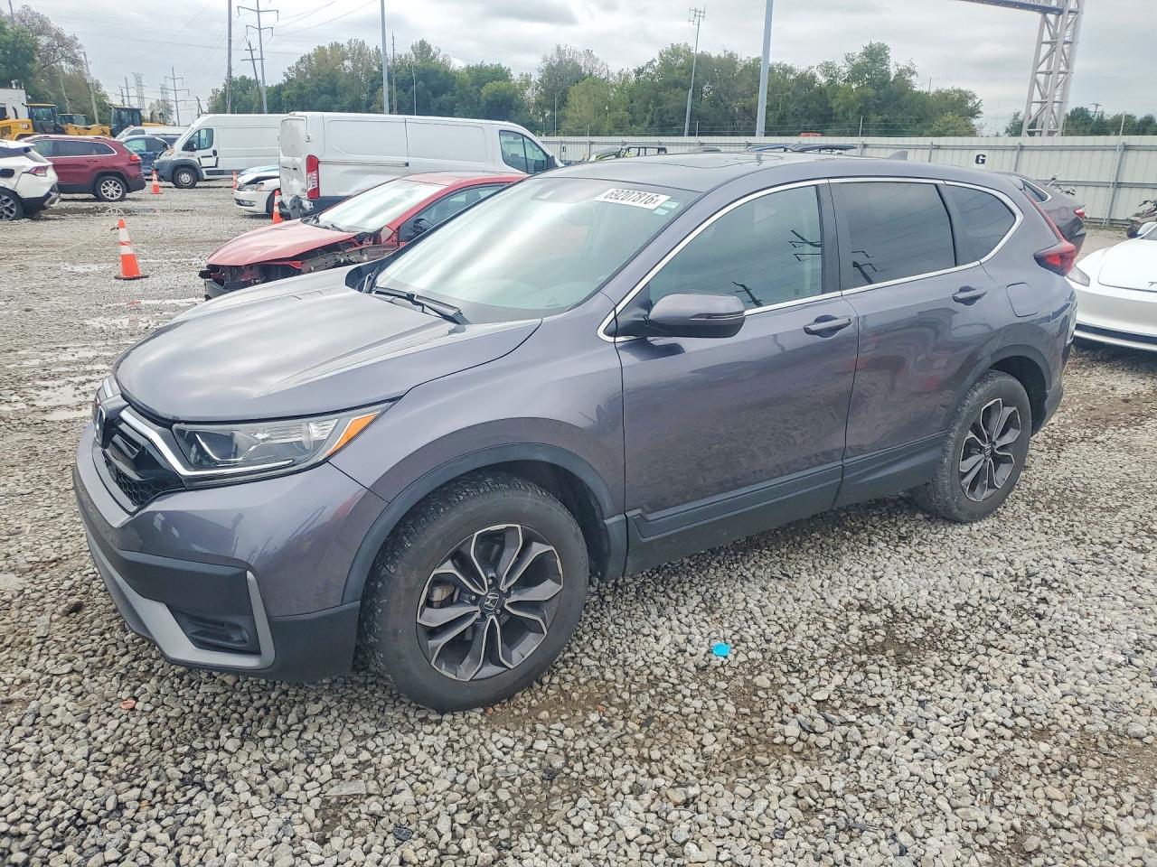 2021 HONDA CRV EXL | 5J6RW2H87ML019137 | UPCARS