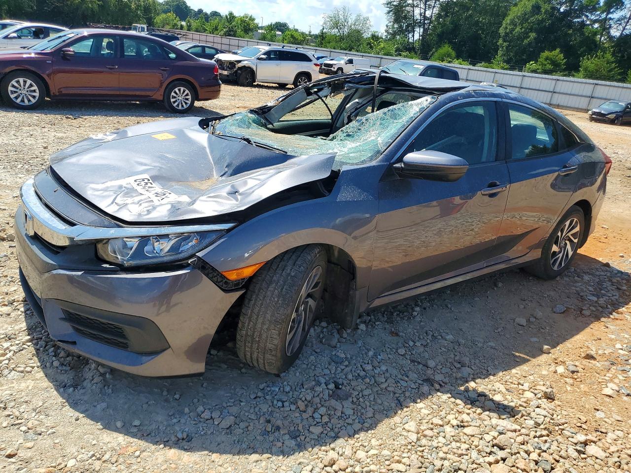 2017 HONDA CIVIC EX | 2HGFC2F76HH574452 | UPCARS