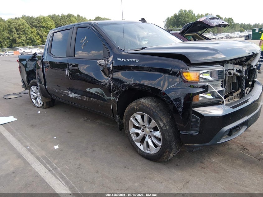 2020 CHEVROLET SILVERADO 1500 2WD  SHORT BED CUSTOM | 1GCPWBEF6LZ234228 | UPCARS