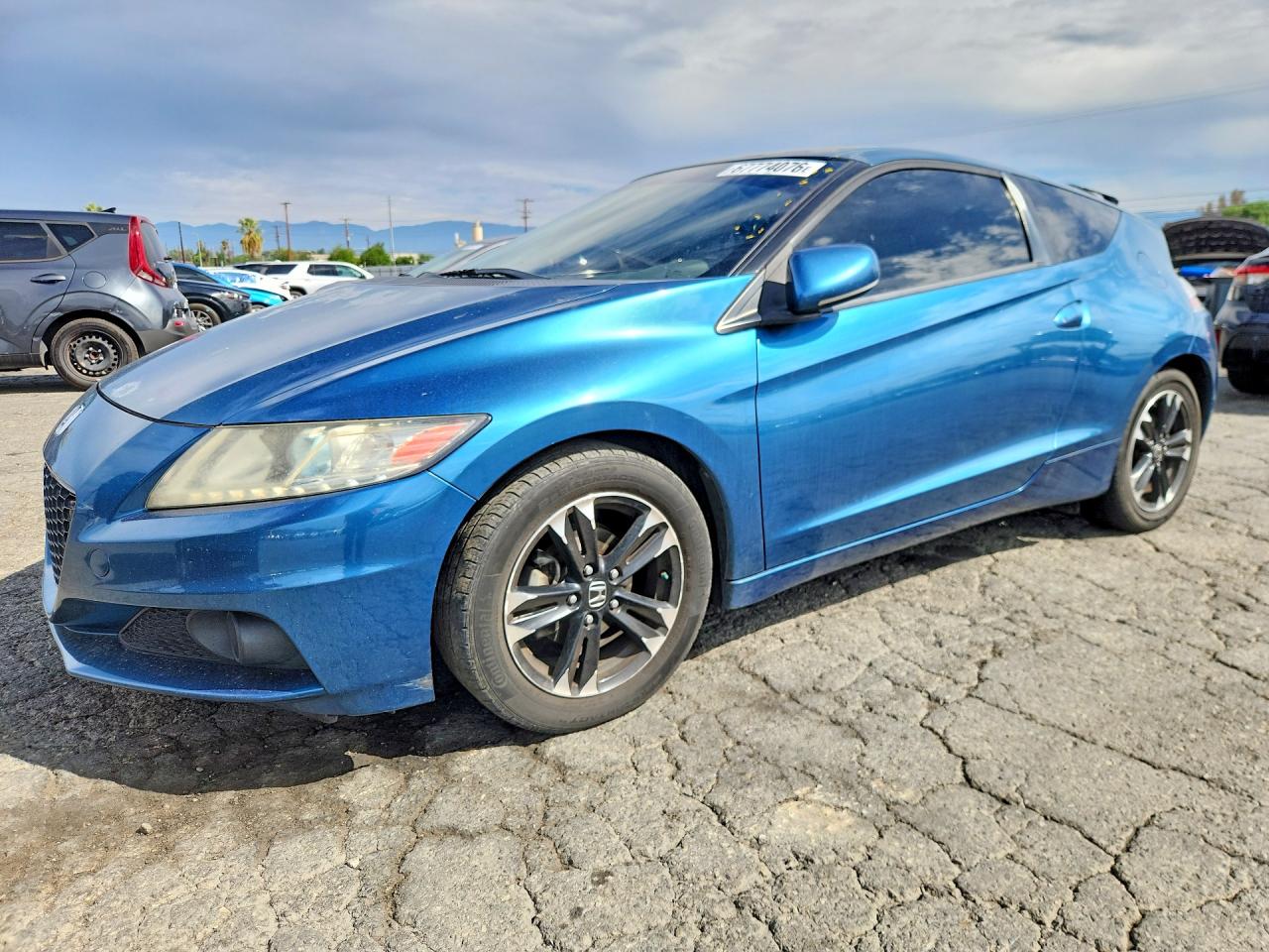 2014 HONDA CR-Z EX | JHMZF1D68ES002633 | UPCARS