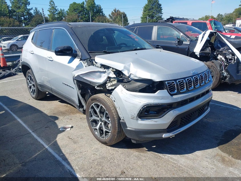 2026 JEEP COMPASS LIMITED | 3C4NJDCNXTT246918 | UPCARS