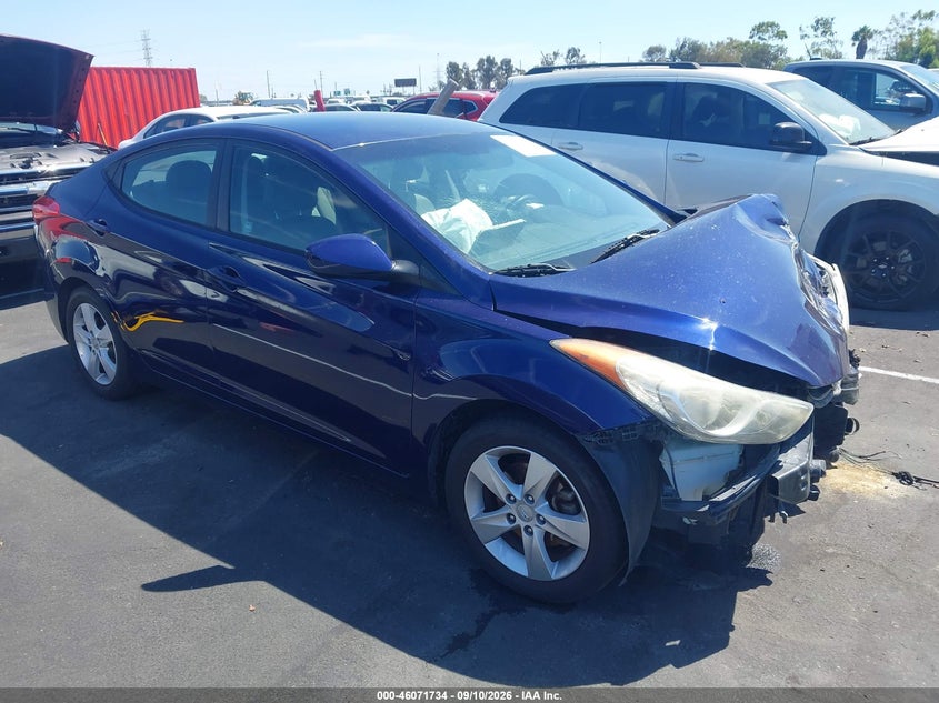 2013 HYUNDAI ELANTRA GLS | 5NPDH4AEXDH331639 | UPCARS