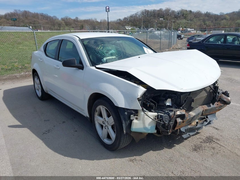 2013 DODGE AVENGER SE | 1C3CDZAB7DN563453 | UPCARS