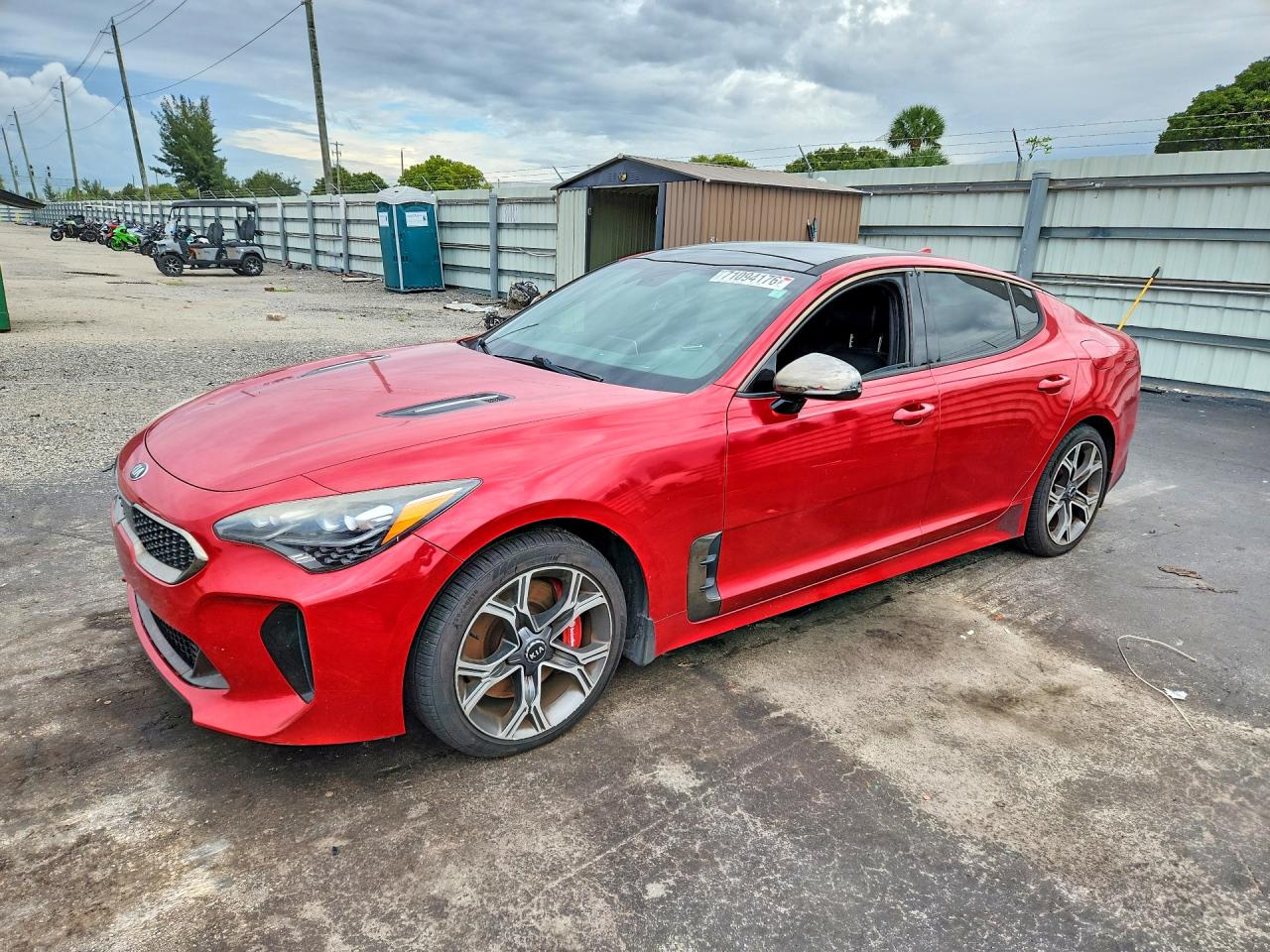 2018 KIA STINGER GT2 | KNAE55LC0J6011943 | UPCARS