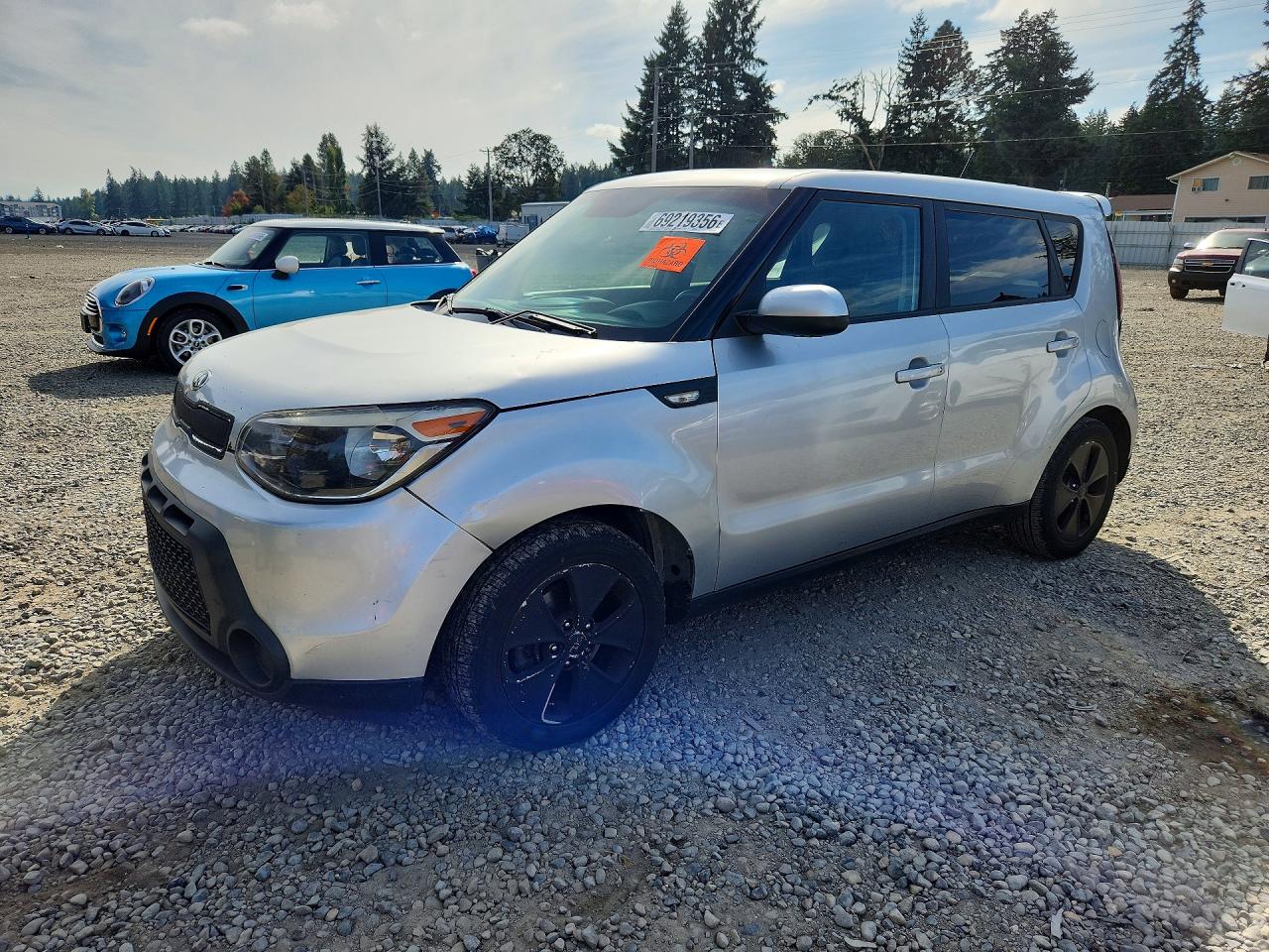 2014 KIA SOUL BASE | KNDJN2A2XE7702391 | UPCARS