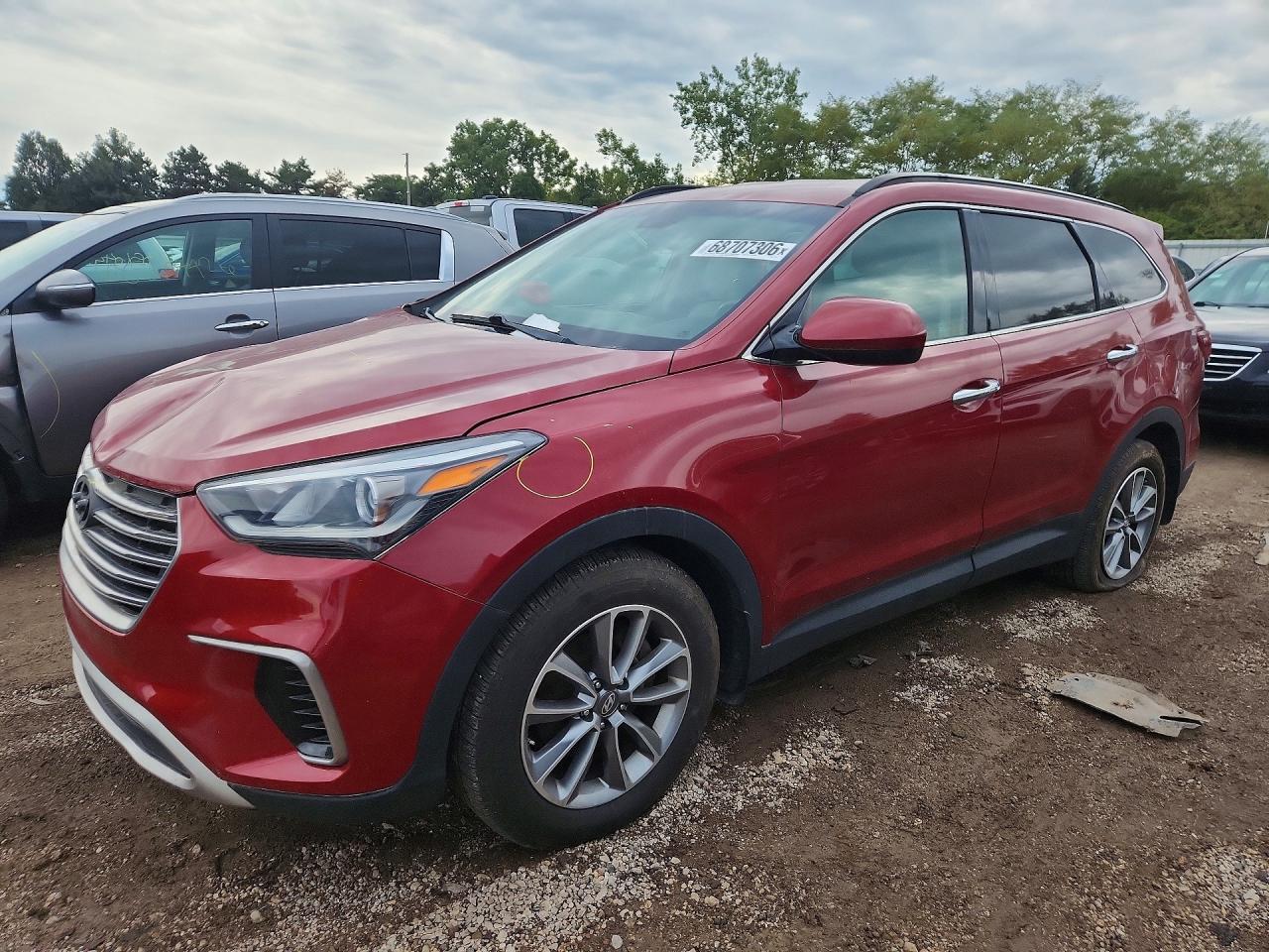 2018 HYUNDAI SANTA FE SE | KM8SMDHF6JU271227 | UPCARS
