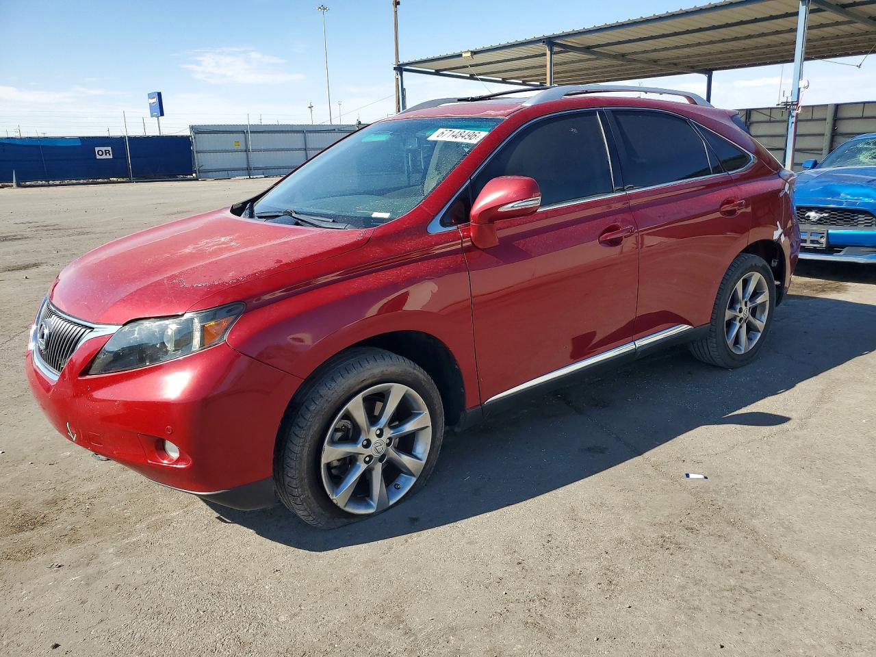 2012 LEXUS RX 350 | 2T2ZK1BA6CC073263 | UPCARS