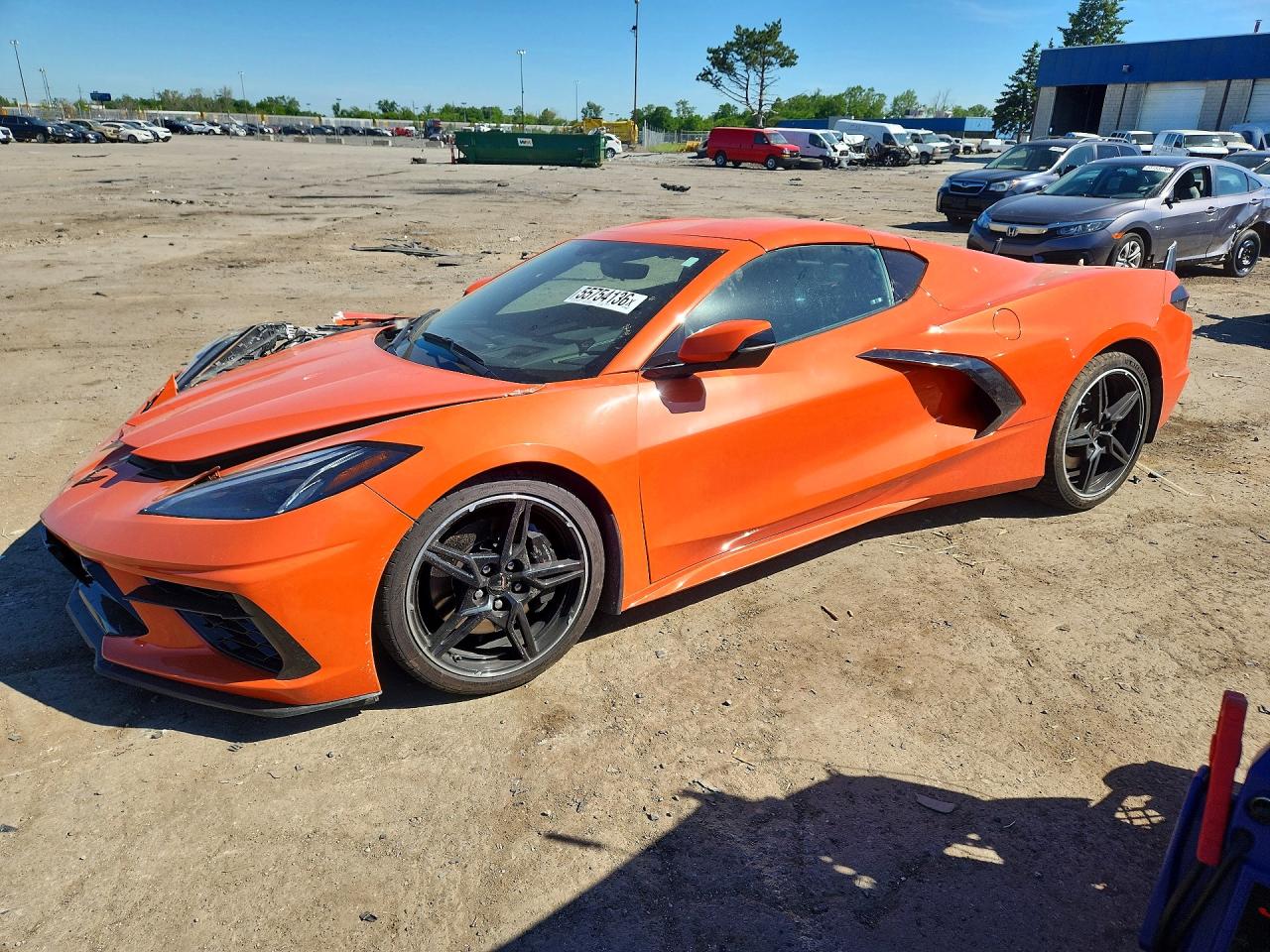 2020 CHEVROLET CORVETTE STINGRAY 2LT | 1G1Y72D42L5114668 | UPCARS