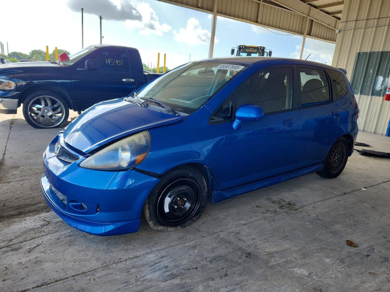 2007 HONDA FIT S | JHMGD38637S028689 | UPCARS
