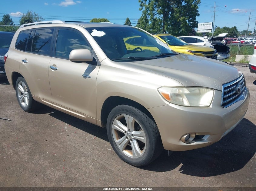 2008 TOYOTA HIGHLANDER LIMITED | JTEDS42A082049543 | UPCARS