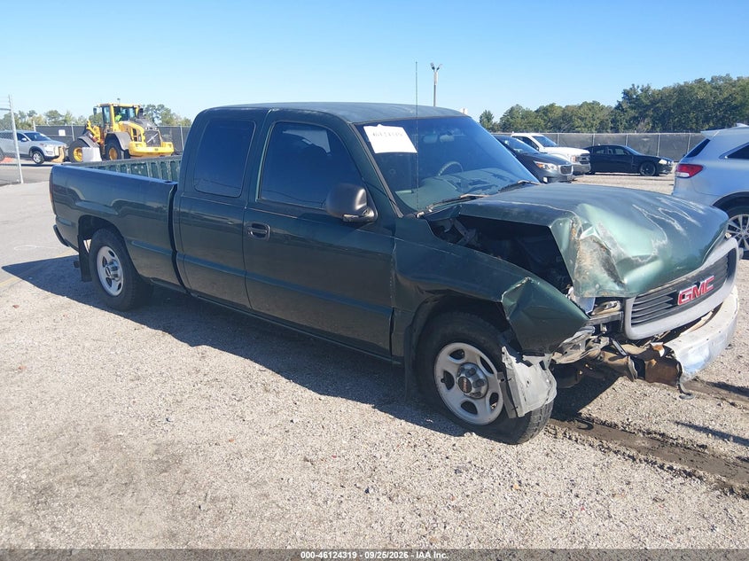 2002 GMC SIERRA 1500 STANDARD | 2GTEC19W721387664 | UPCARS