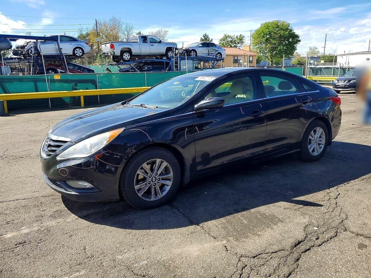 2013 HYUNDAI SONATA GLS | 5NPEB4AC4DH754995 | UPCARS