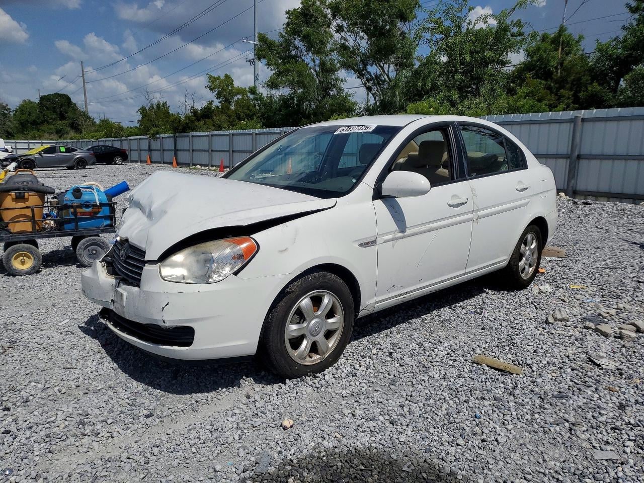 2007 HYUNDAI ACCENT GLS | KMHCN46CX7U101861 | UPCARS
