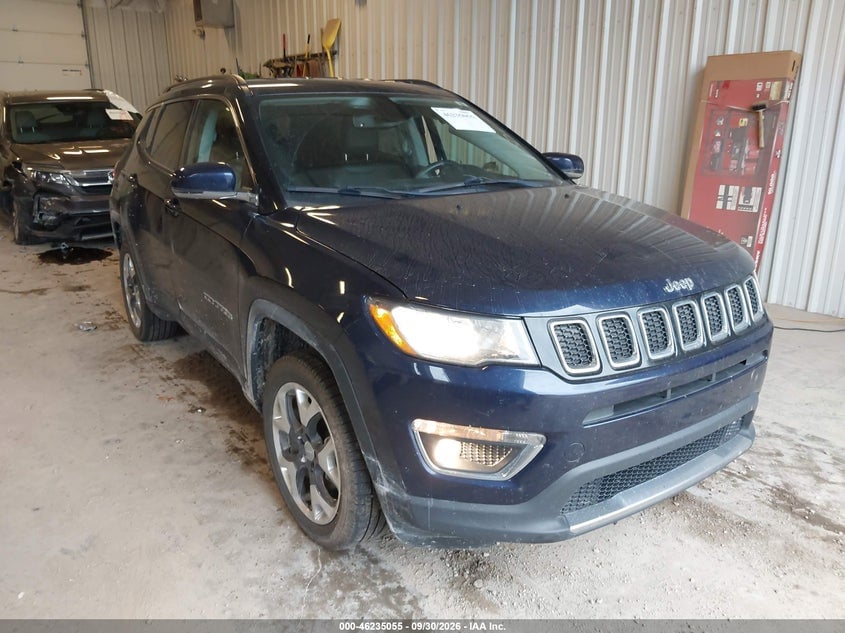 2019 JEEP COMPASS LIMITED 4X4 | 3C4NJDCB0KT781020 | UPCARS