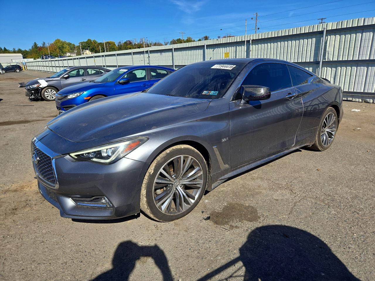 2017 INFINITI Q60 3.0T PREMIUM | JN1EV7EL0HM550731 | UPCARS