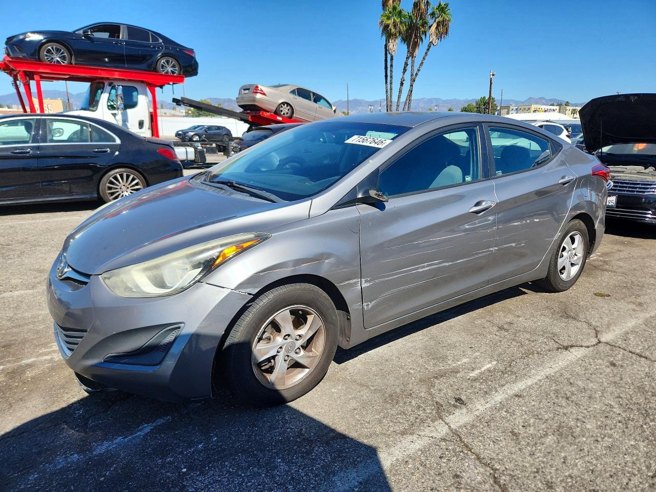 2014 HYUNDAI ELANTRA SE | 5NPDH4AE6EH509189 | UPCARS