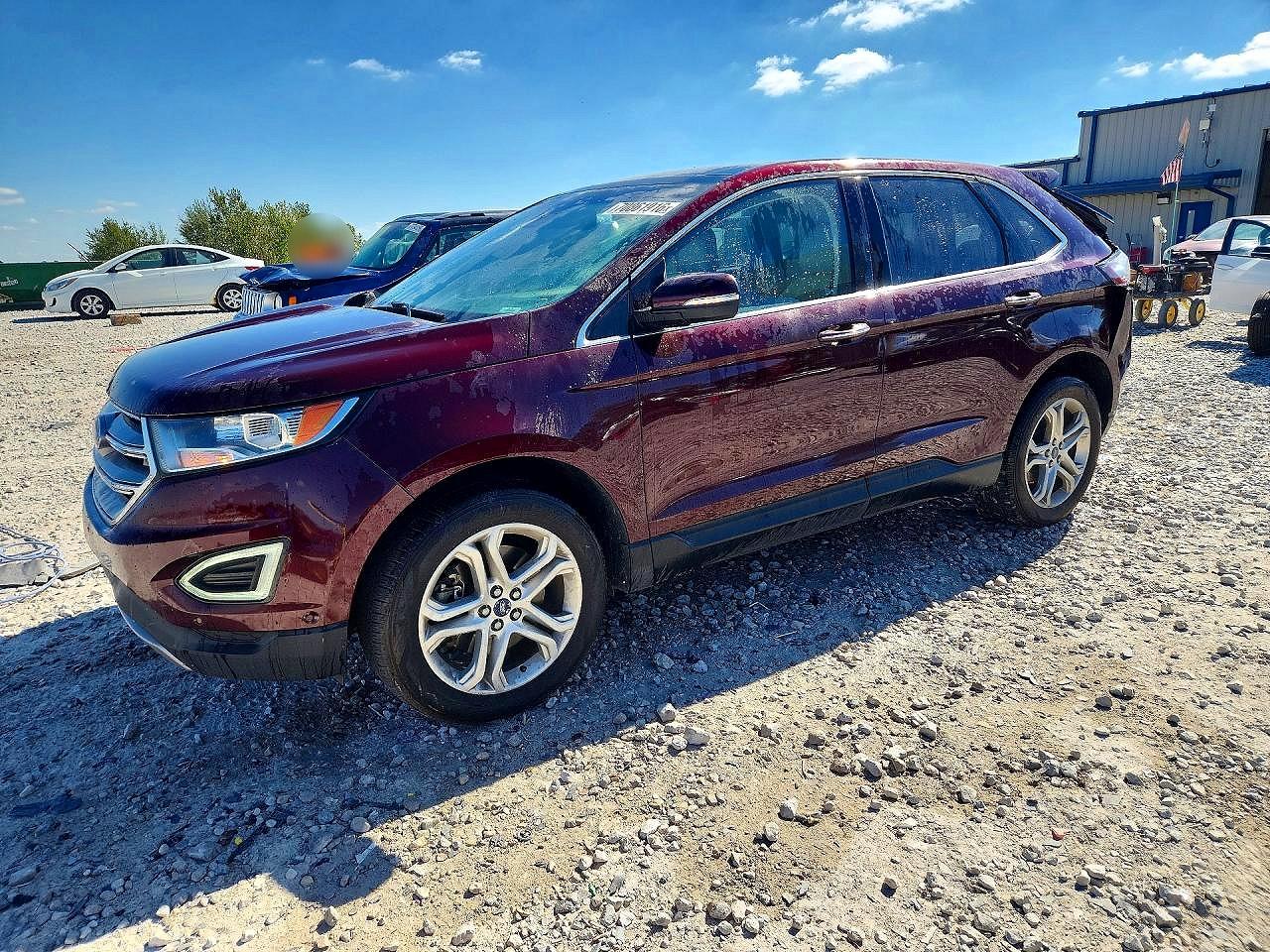 2017 FORD EDGE TITANIUM | 2FMPK4K99HBB10191 | UPCARS