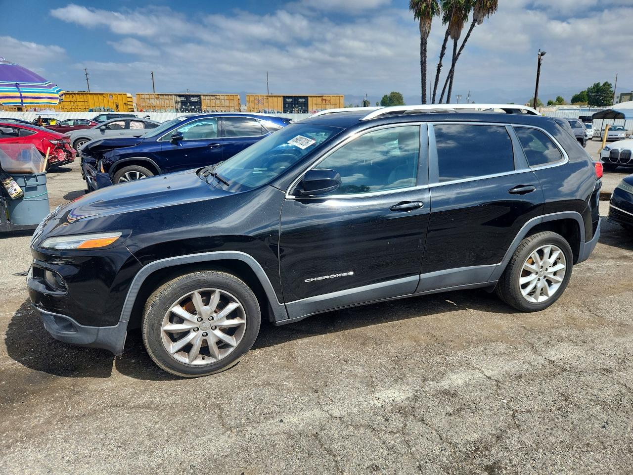 2017 JEEP CHEROKEE LIMITED | 1C4PJLDBXHW516755 | UPCARS