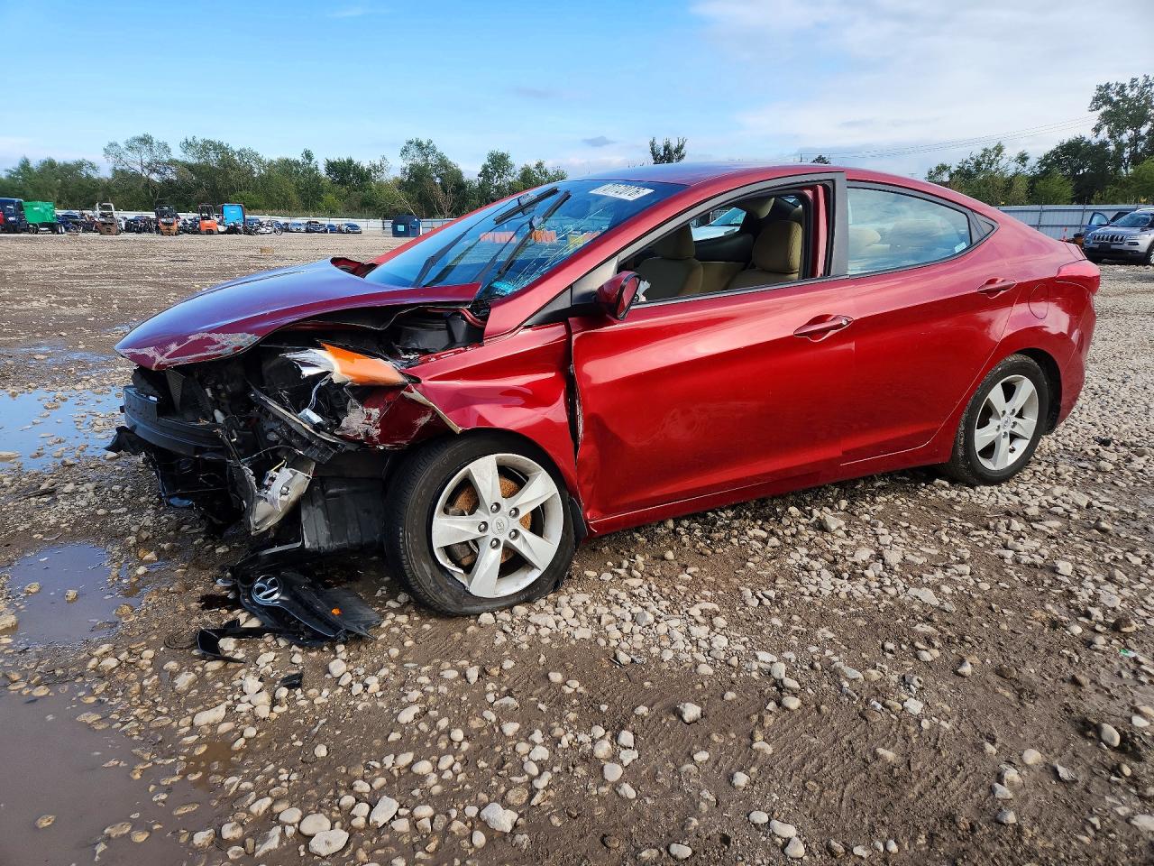 2013 HYUNDAI ELANTRA GLS | KMHDH4AE1DU730988 | UPCARS