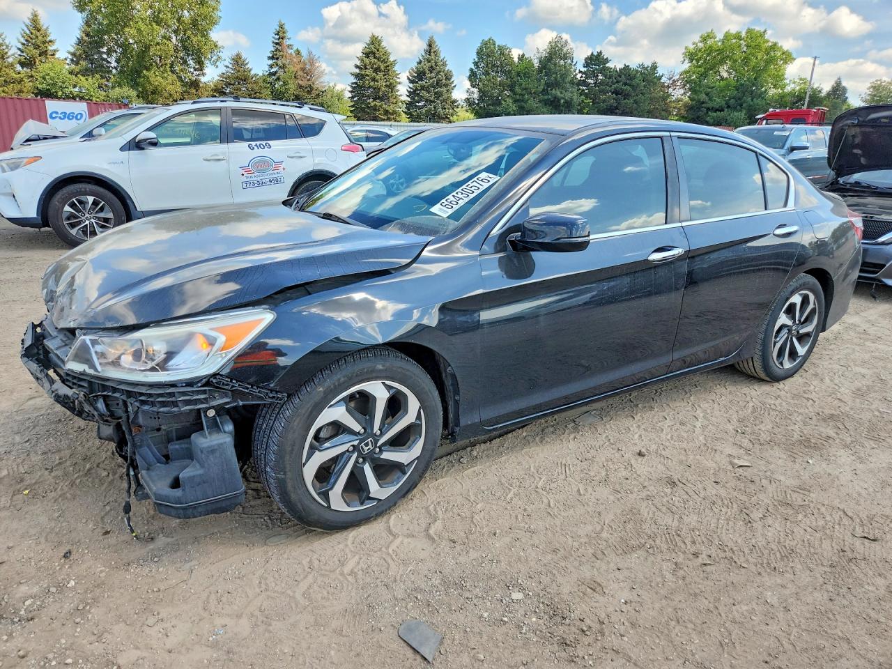 2017 HONDA ACCORD EXL | 1HGCR2F85HA055515 | UPCARS