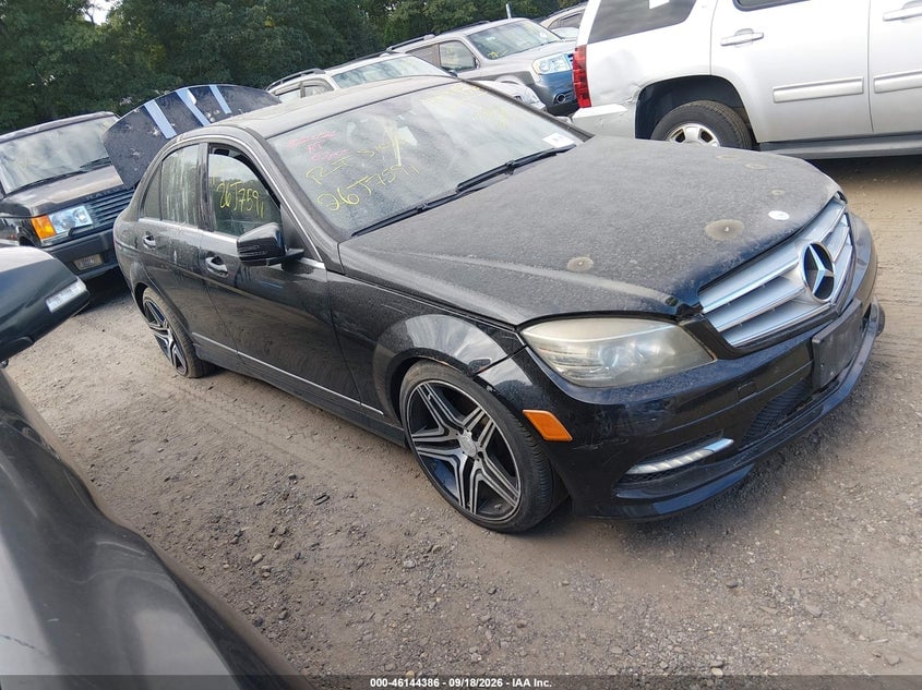 2011 MERCEDES-BENZ C 300 LUXURY 4MATIC/SPORT 4MATIC | WDDGF8BB6BR133571 | UPCARS