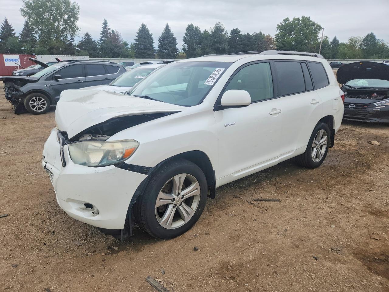 2009 TOYOTA HIGHLANDER SPORT | JTEES43A092132751 | UPCARS