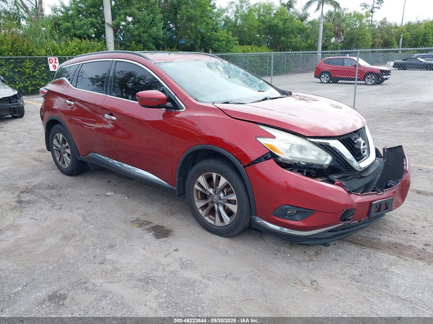 2016 NISSAN MURANO SV | 5N1AZ2MH1GN119559 | UPCARS