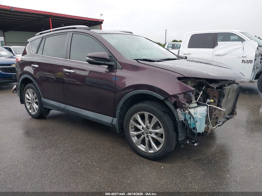2018 TOYOTA RAV4 LIMITED | 2T3YFREV0JW422034 | UPCARS