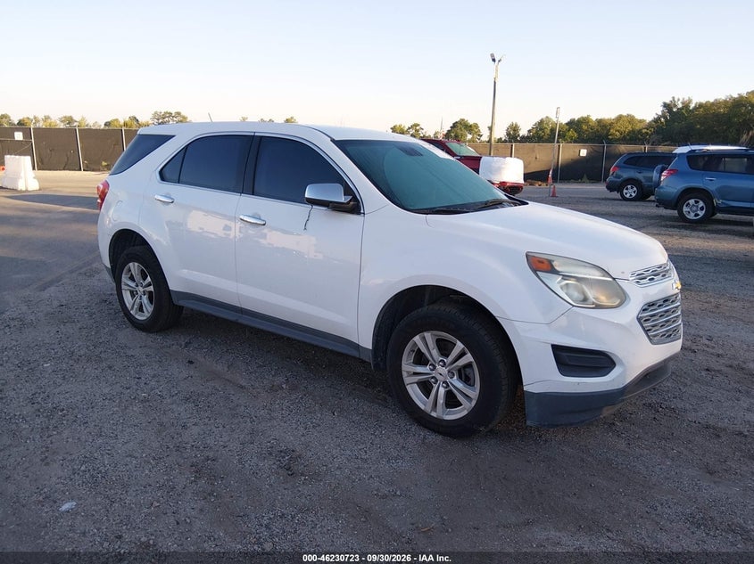 2016 CHEVROLET EQUINOX LS | 2GNALBEK4G6203502 | UPCARS