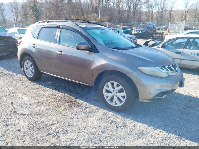 2011 NISSAN MURANO SL | JN8AZ1MW5BW172947 | UPCARS