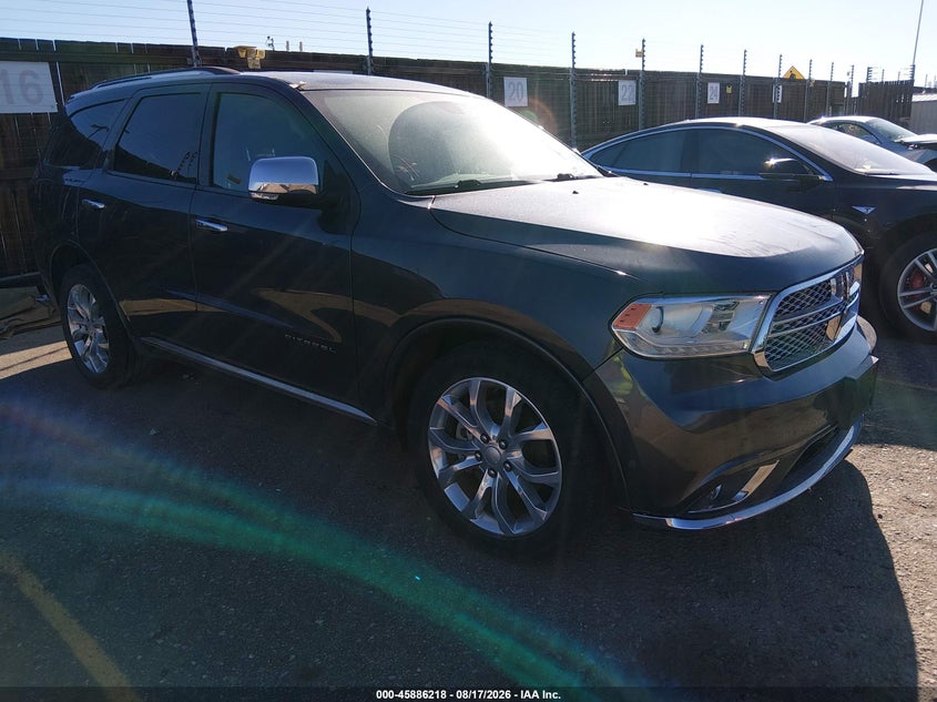 2018 DODGE DURANGO CITADEL AWD | 1C4RDJEGXJC486579 | UPCARS