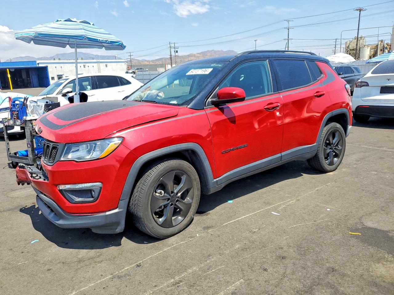 2021 JEEP COMPASS LATITUDE | 3C4NJCBB0MT555929 | UPCARS